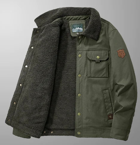 abrigo casual para hombre