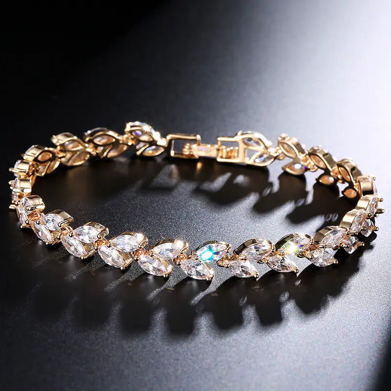 pulsera con brillantes