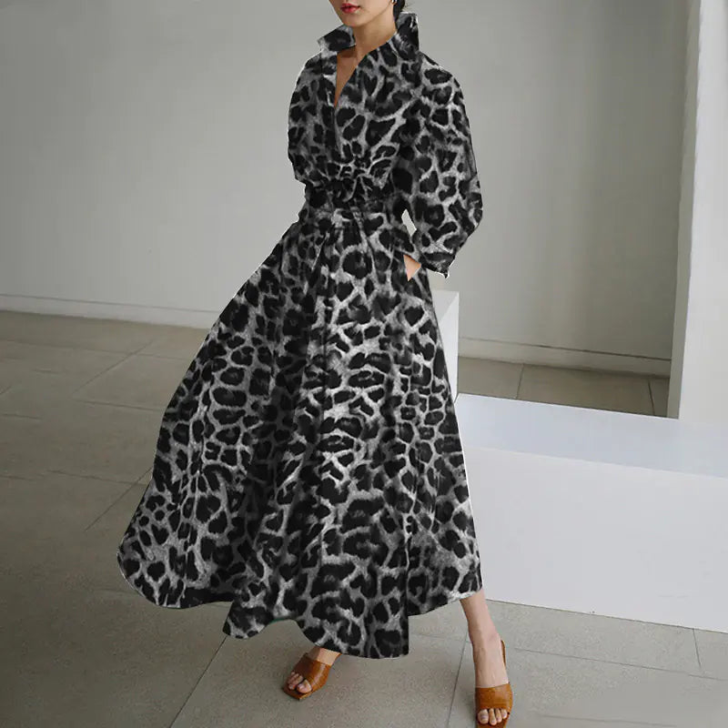 vestido estampado