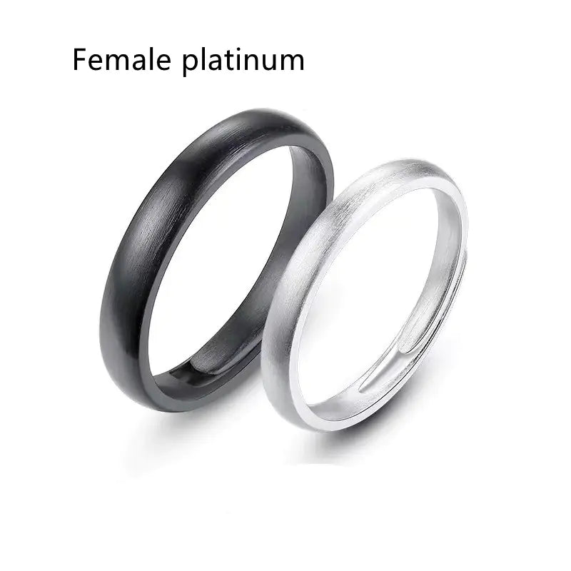 anillo de plata para pareja