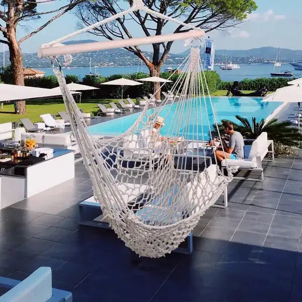 Indoor-Outdoor Cotton Rope Swing