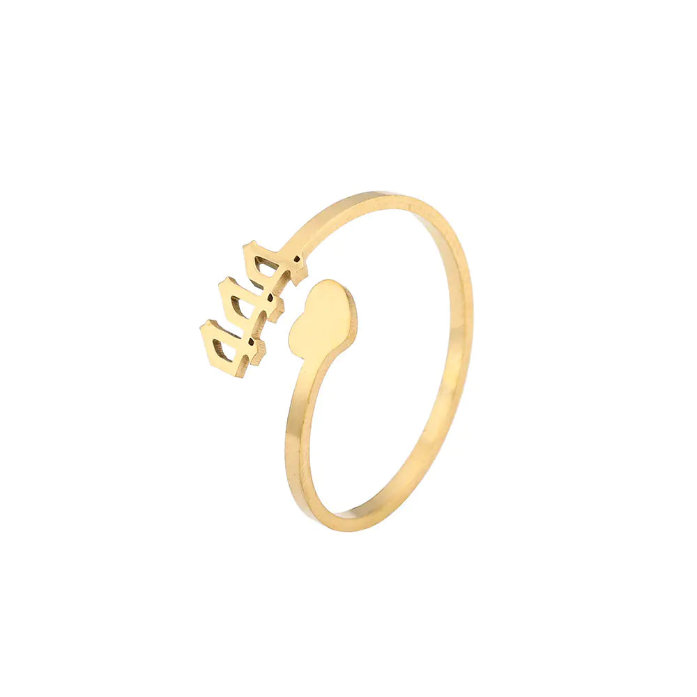 anillos en acero
