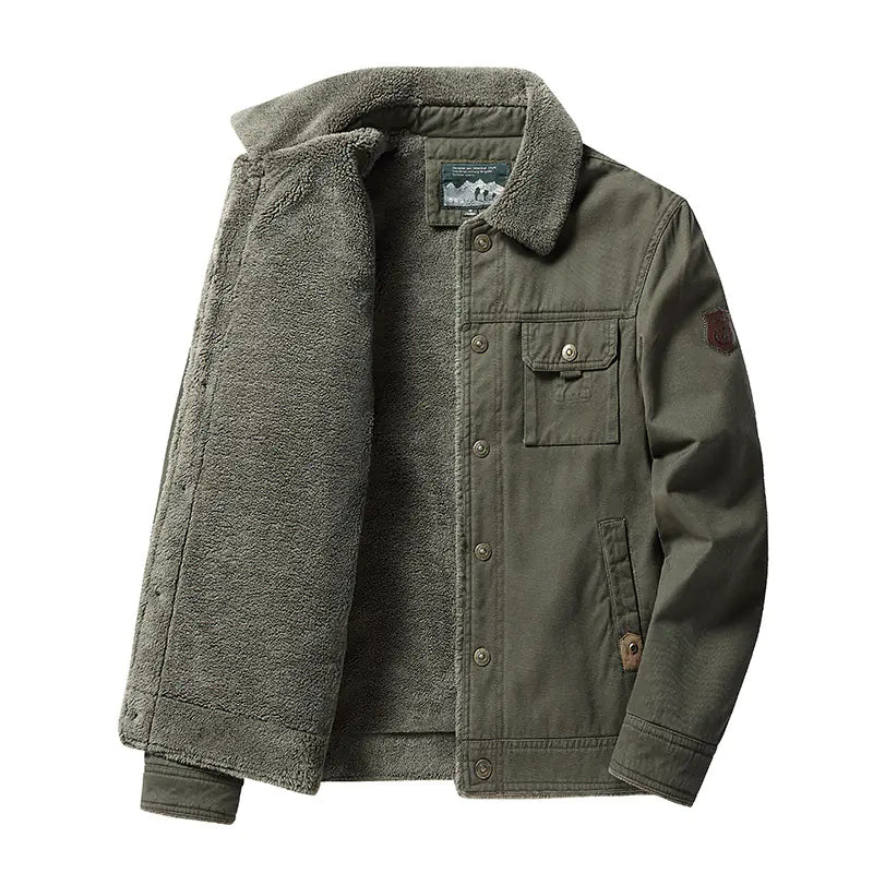 abrigo casual para hombre