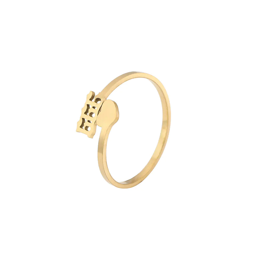 anillos en acero