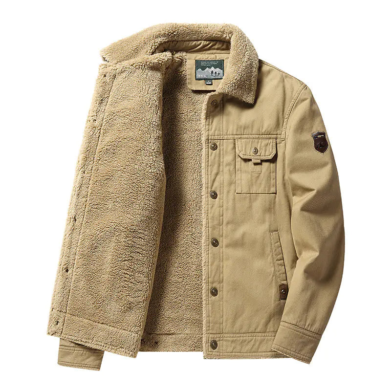 abrigo casual para hombre