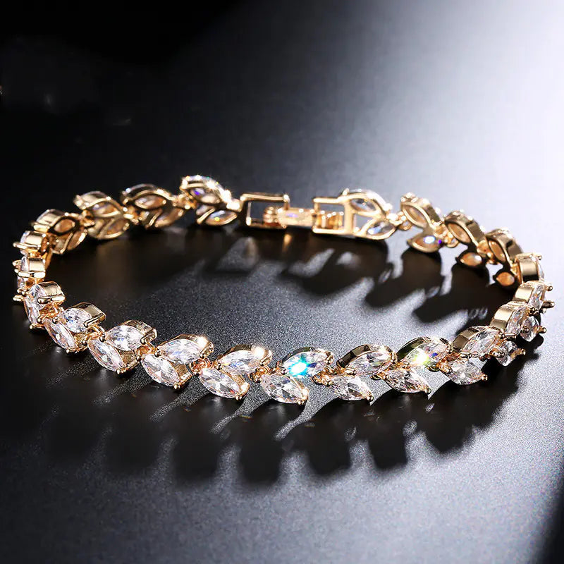 pulsera con brillantes