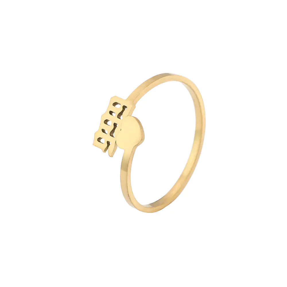 anillos en acero