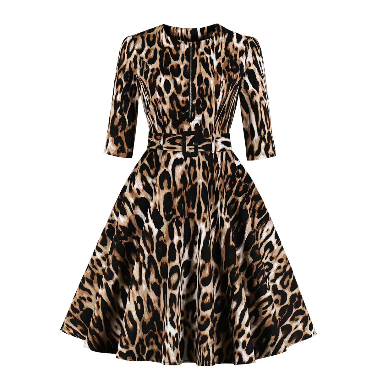 vestido estampado