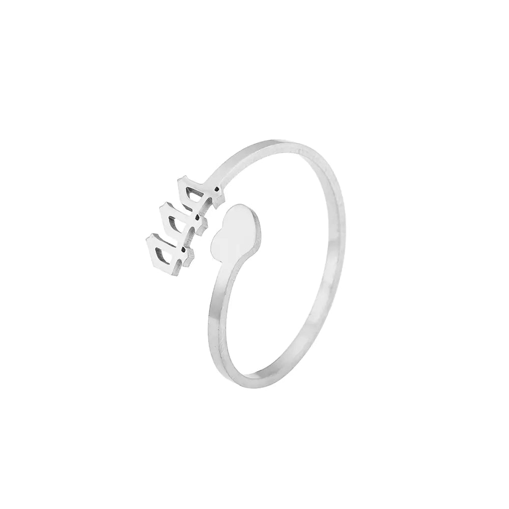 anillos en acero