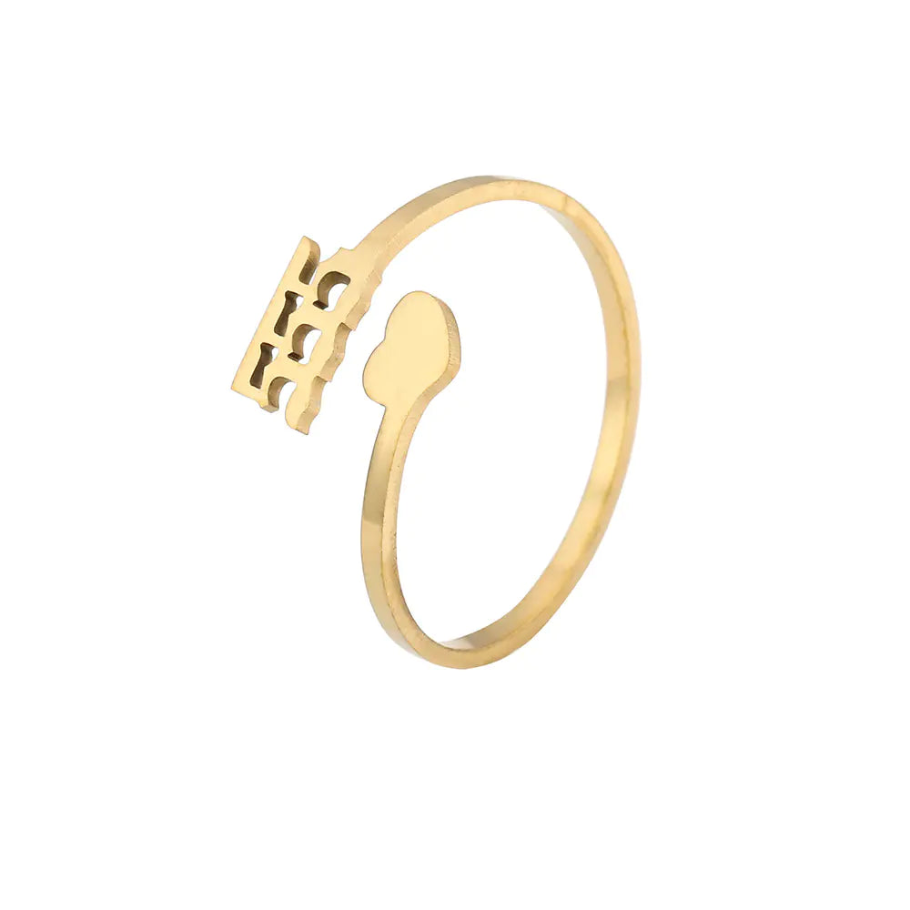 anillos en acero