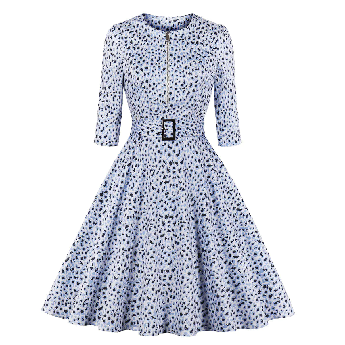 vestido estampado