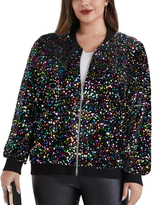 chaqueta de brillo