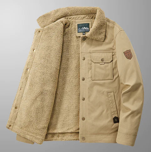 abrigo casual para hombre