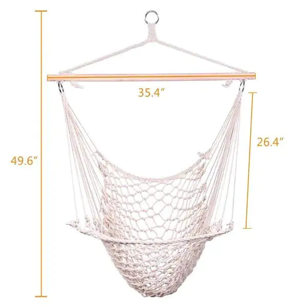 Indoor-Outdoor Cotton Rope Swing