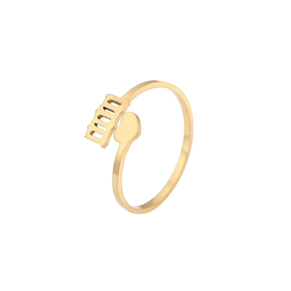 anillos en acero