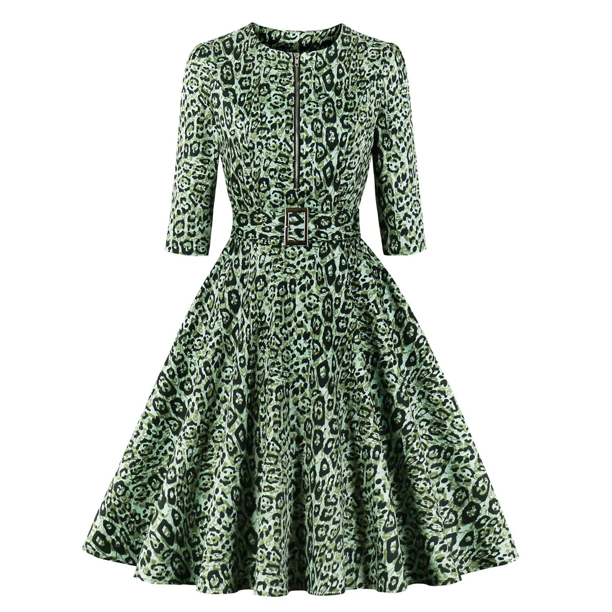 vestido estampado