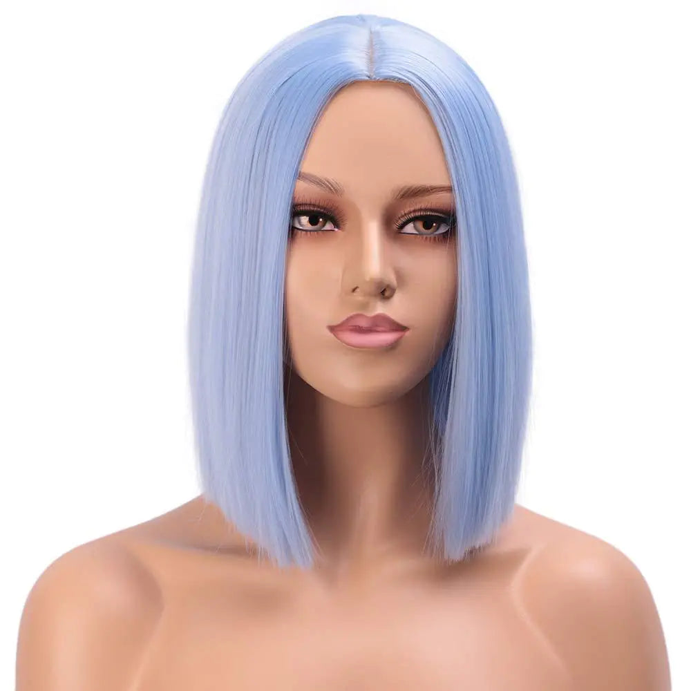 Fashionable Women's Mid-length Straight Wig