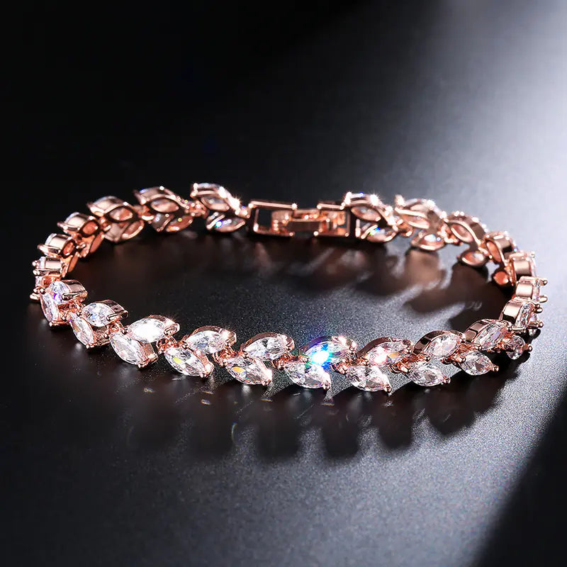 pulsera con brillantes