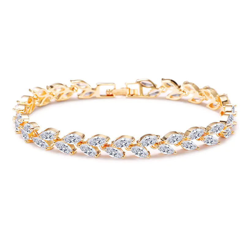 pulsera con brillantes