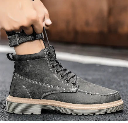 botas de cuero