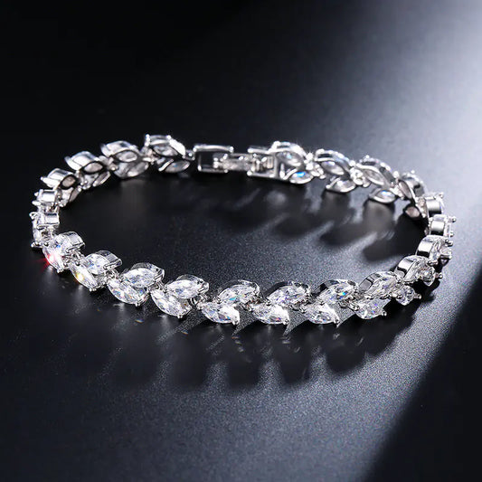 pulsera con brillantes