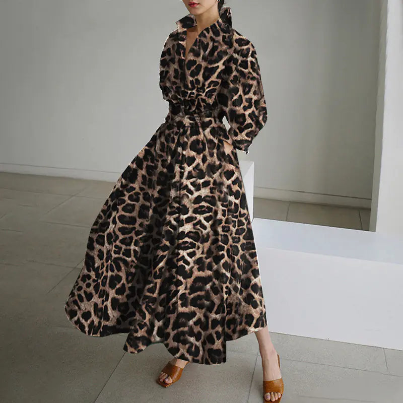 vestido estampado