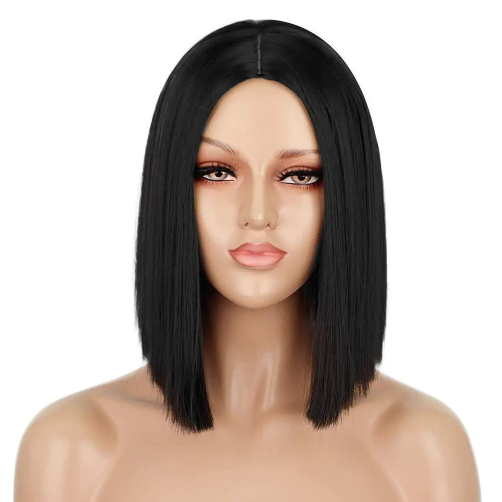 Fashionable Women's Mid-length Straight Wig